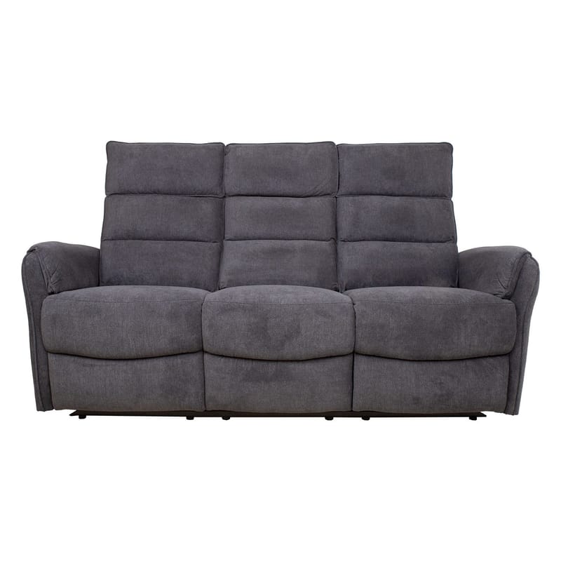 Reclinersofa Mörvik 3-personers med elektrisk mekanisme - blågrå - Møbler - Sofaer - Recliner sofaer - 3 personers biograsofa & reclinersofa