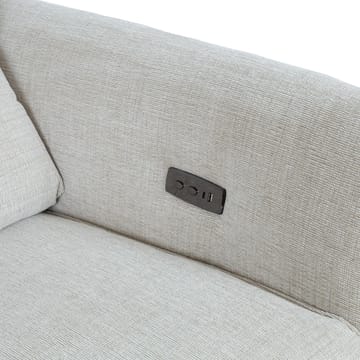 Reclinersofa Näsdal 2-personers med elektrisk mekanisme - lys beige - Møbler - Sofaer - Recliner sofaer - 2 personers biografsofa & reclinersofa
