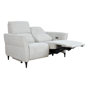 Reclinersofa Näsdal 2-personers med elektrisk mekanisme - lys beige - Møbler - Sofaer - Recliner sofaer - 2 personers biografsofa & reclinersofa