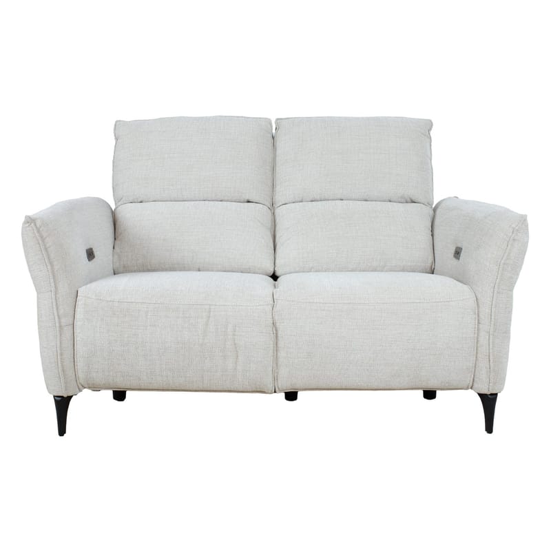 Reclinersofa Näsdal 2-personers med elektrisk mekanisme - lys beige - Møbler - Sofaer - Recliner sofaer - 2 personers biografsofa & reclinersofa