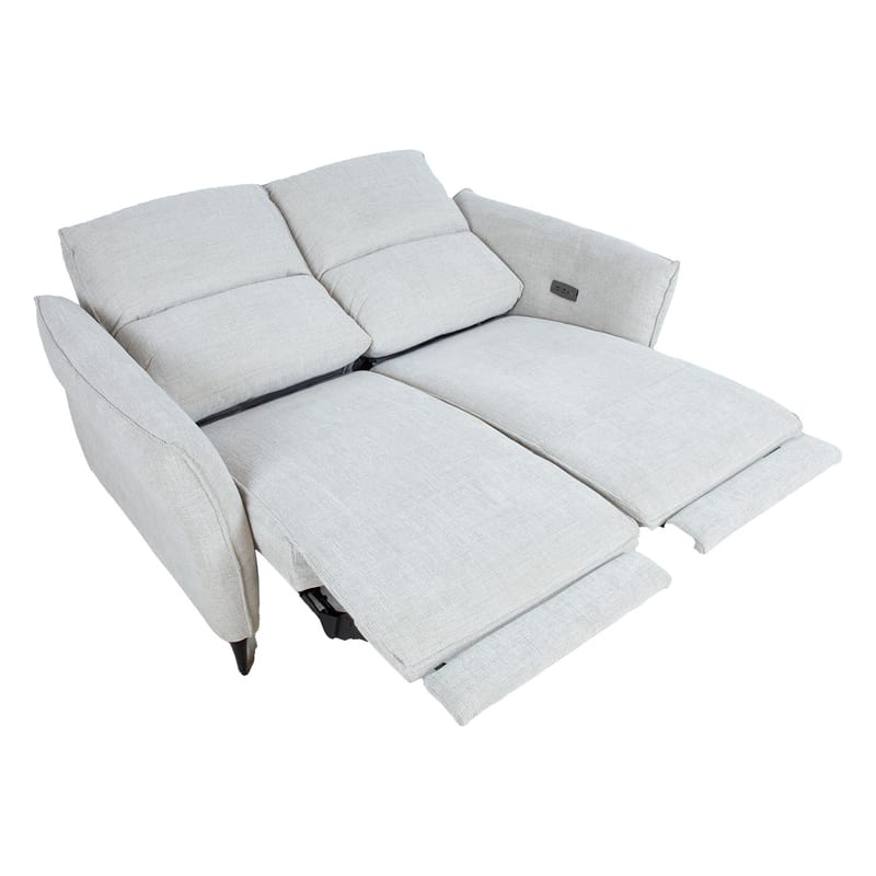 Reclinersofa Näsdal 2-personers med elektrisk mekanisme - lys beige - Møbler - Sofaer - Recliner sofaer - 2 personers biografsofa & reclinersofa