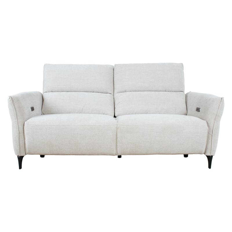 Reclinersofa Näsdal 3-personers med elektrisk mekanisme - lys beige - Møbler - Sofaer - Recliner sofaer - 3 personers biograsofa & reclinersofa
