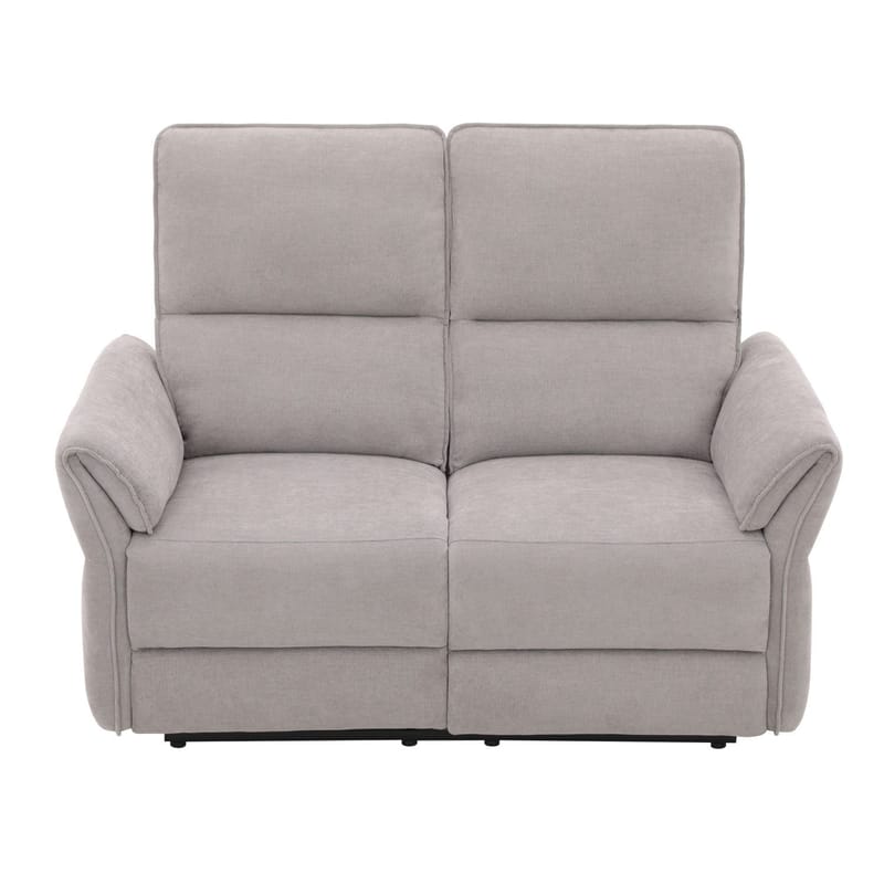 Reclinersofa Ravdal 2-personers med elektrisk mekanisme - grå - Møbler - Sofaer - Recliner sofaer - 2 personers biografsofa & reclinersofa