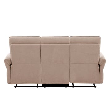 Reclinersofa Ravdal 3-personers med elektrisk mekanisme - lysebrun - Møbler - Sofaer - Recliner sofaer - 3 personers biograsofa & reclinersofa