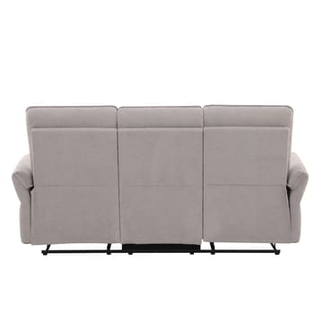 Reclinersofa Ravdal 3-personers med elektrisk mekanisme - grå - Møbler - Sofaer - Recliner sofaer - 3 personers biograsofa & reclinersofa
