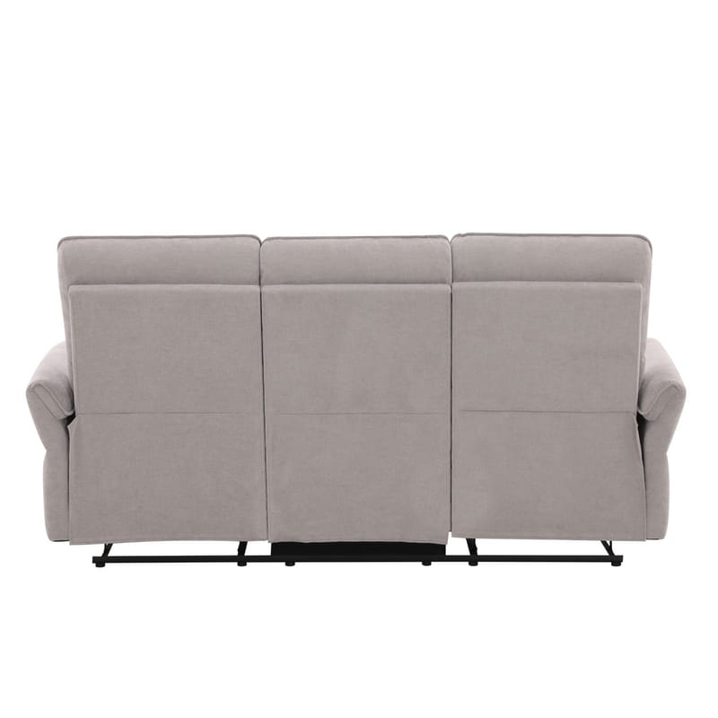 Reclinersofa Ravdal 3-personers med elektrisk mekanisme - grå - Møbler - Sofaer - Recliner sofaer - 3 personers biograsofa & reclinersofa