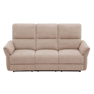 Reclinersofa Ravdal 3-personers med elektrisk mekanisme - lysebrun - Møbler - Sofaer - Recliner sofaer - 3 personers biograsofa & reclinersofa