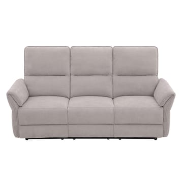 Reclinersofa Ravdal 3-personers med elektrisk mekanisme - grå - Møbler - Sofaer - Recliner sofaer - 3 personers biograsofa & reclinersofa