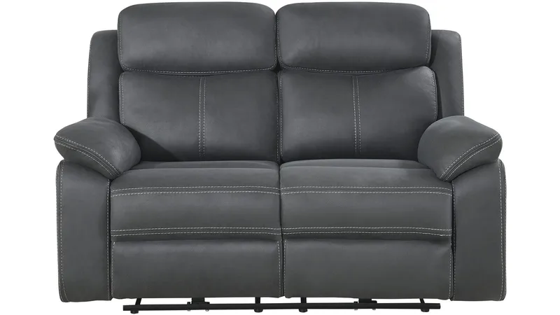 Reclinersofa Rindal 2-personers Elektrisk, grå