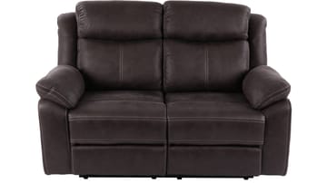 Reclinersofa Rindal 2-personers Manuel - brungrå - Møbler - Sofaer - Recliner sofaer - 2 personers biografsofa & reclinersofa