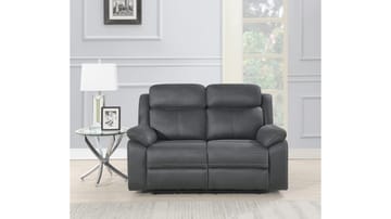 Reclinersofa Rindal 2-personers Elektrisk - grå - Møbler - Sofaer - Recliner sofaer - 2 personers biografsofa & reclinersofa