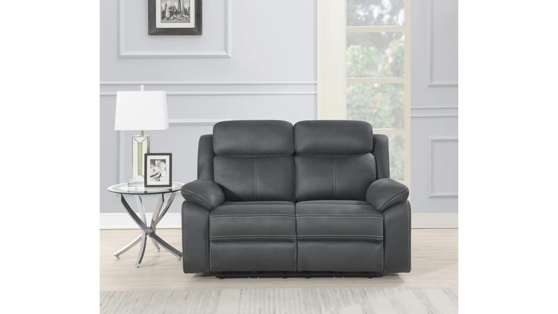 Reclinersofa Rindal 2-personers Elektrisk - grå - Møbler - Sofaer - Recliner sofaer - 2 personers biografsofa & reclinersofa