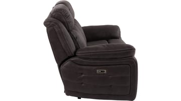 Reclinersofa Rindal 2-personers Manuel - brungrå - Møbler - Sofaer - Recliner sofaer - 2 personers biografsofa & reclinersofa