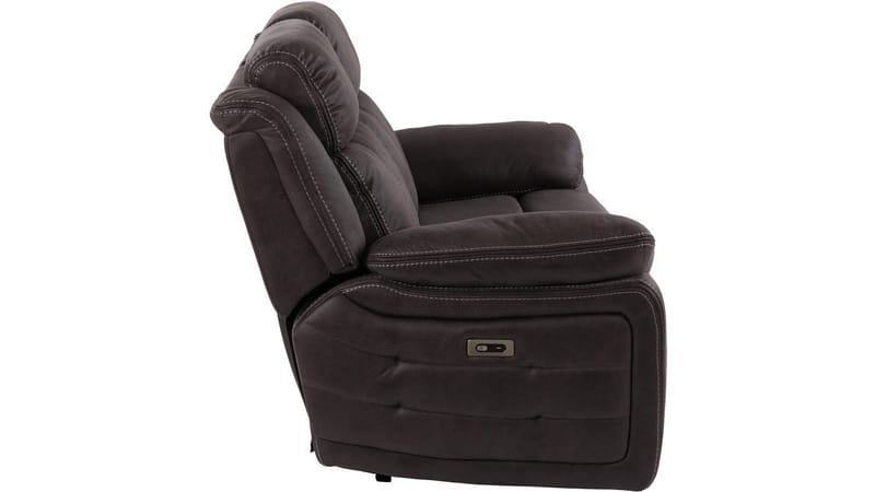 Reclinersofa Rindal 2-personers Manuel - brungrå - Møbler - Sofaer - Recliner sofaer - 2 personers biografsofa & reclinersofa