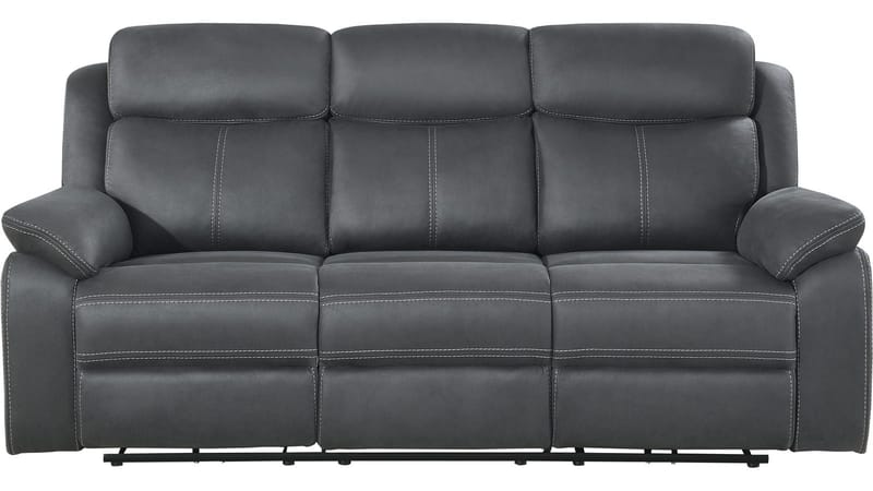 Reclinersofa Rindal 3-personers Elektrisk - grå - Møbler - Sofaer - Recliner sofaer - 3 personers biograsofa & reclinersofa