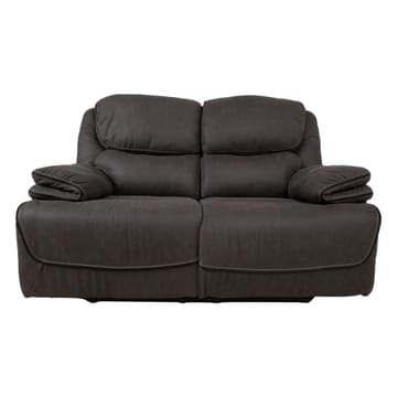 Reclinersofa Sälmar 2-personers med manuel mekanisme - grå - Møbler - Sofaer - Recliner sofaer - 2 personers biografsofa & reclinersofa