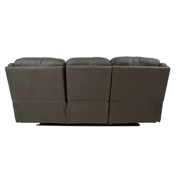 Reclinersofa Sälmar 3-personers med manuel mekanisme - grå - Møbler - Sofaer - Recliner sofaer - 3 personers biograsofa & reclinersofa
