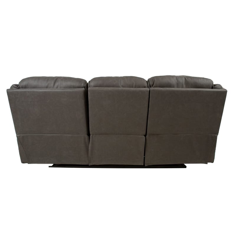 Reclinersofa Sälmar 3-personers med manuel mekanisme - grå - Møbler - Sofaer - Recliner sofaer - 3 personers biograsofa & reclinersofa