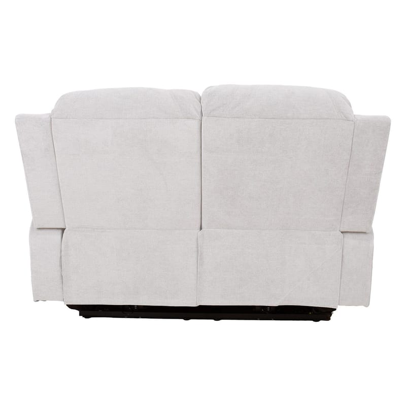 Reclinersofa Tränor 2-personers med elektrisk mekanisme - naturhvid - Møbler - Sofaer - Recliner sofaer - 2 personers biografsofa & reclinersofa