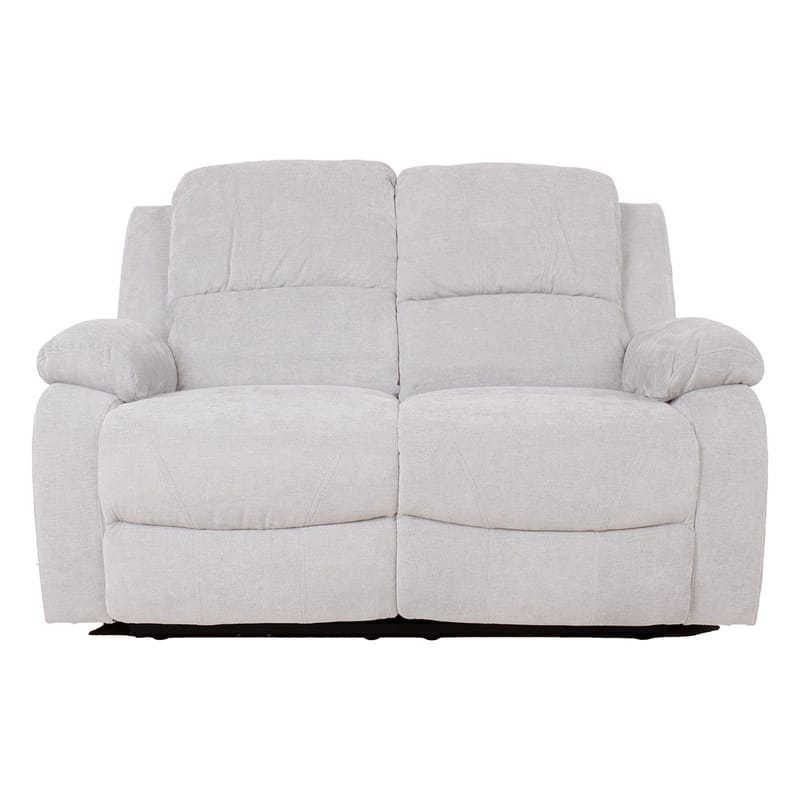 Reclinersofa Tränor 2-personers med elektrisk mekanisme - naturhvid - Møbler - Sofaer - Recliner sofaer - 2 personers biografsofa & reclinersofa