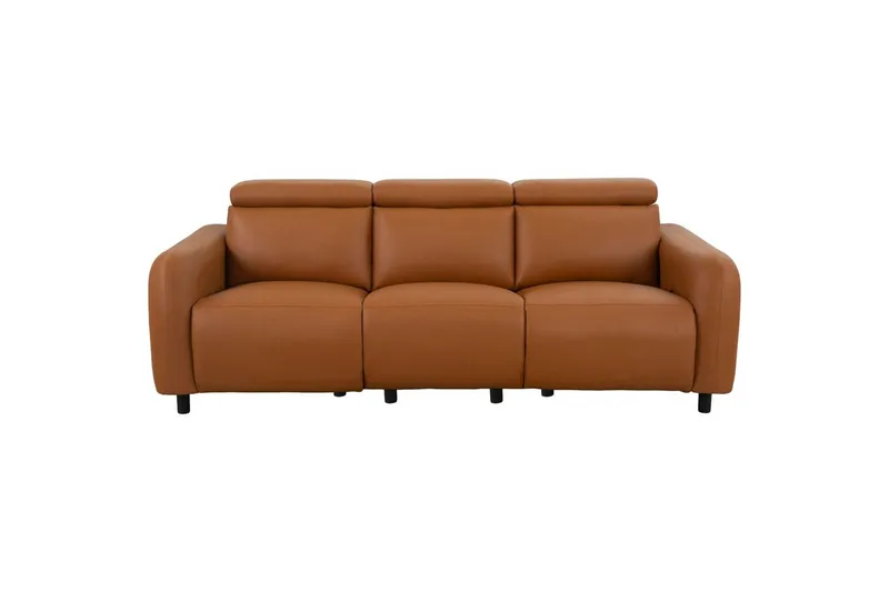 Skaane Reclinersofa 3-sæde, Brun