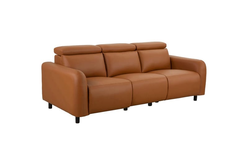 Skaane Reclinersofa 3-sæde - Brun - Møbler - Sofaer - Recliner sofaer