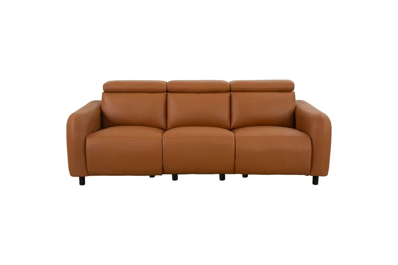 Skaane Reclinersofa 3-sæde, Brun