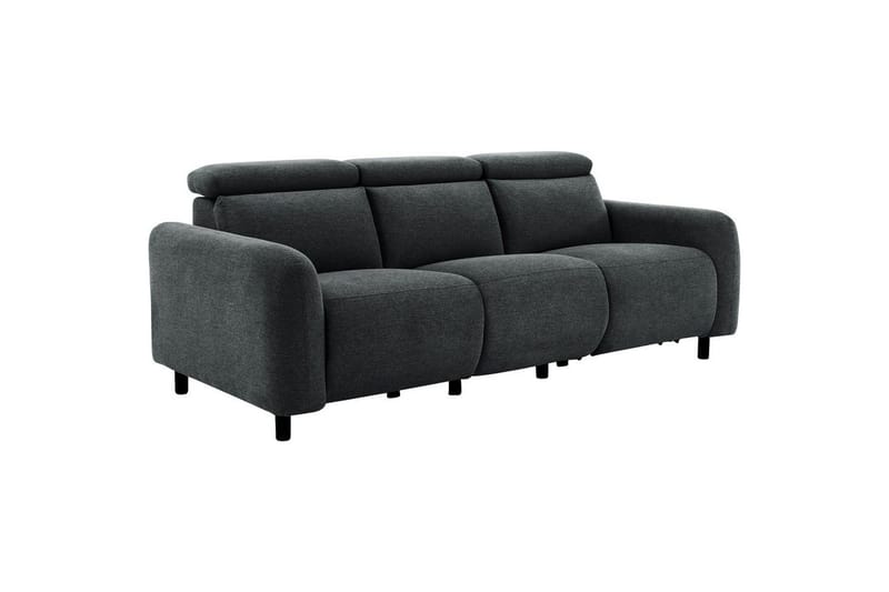 Skaane Reclinersofa 3-sæde - Grå - Møbler - Sofaer - Recliner sofaer - 3 personers biograsofa & reclinersofa