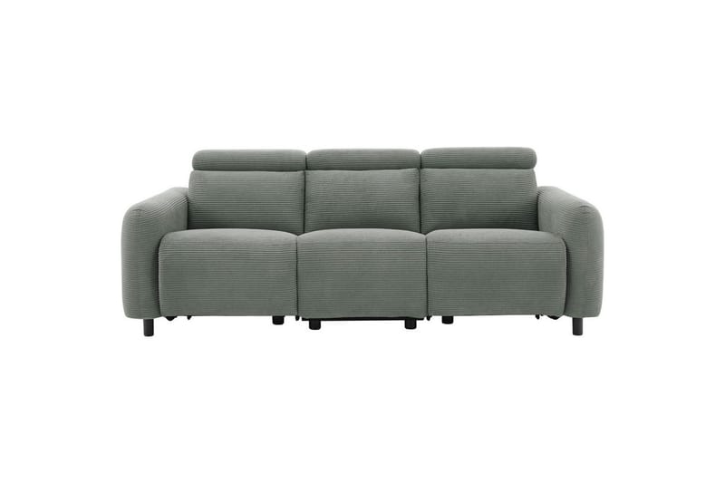 Skaane Reclinersofa 3-sæde - Grå - Møbler - Sofaer - Recliner sofaer - 3 personers biograsofa & reclinersofa
