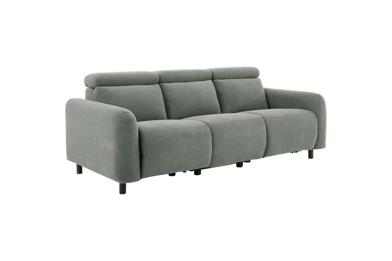Skaane Reclinersofa 3-sæde - Grå - Møbler - Sofaer - Recliner sofaer - 3 personers biograsofa & reclinersofa