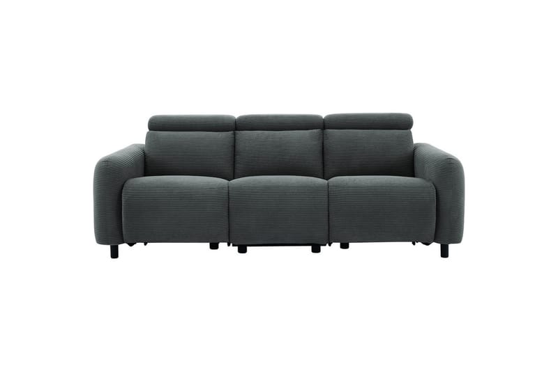 Skaane Reclinersofa 3-sæde - Grå - Møbler - Sofaer - Recliner sofaer - 3 personers biograsofa & reclinersofa