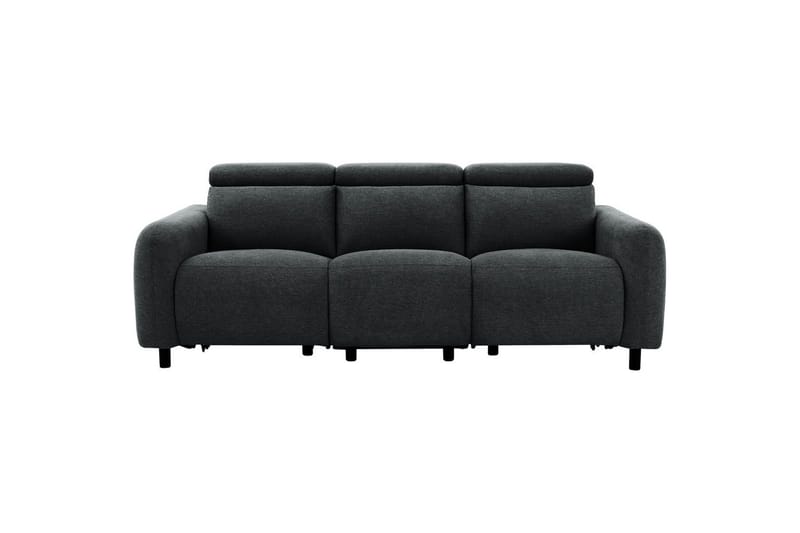 Skaane Reclinersofa 3-sæde - Grå - Møbler - Sofaer - Recliner sofaer - 3 personers biograsofa & reclinersofa