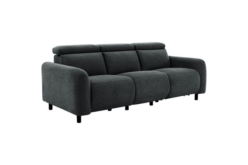 Skaane Reclinersofa 3-sæde - Grå - Møbler - Sofaer - Recliner sofaer - 3 personers biograsofa & reclinersofa
