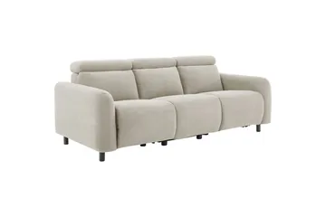 Skaane Reclinersofa 3-sæde - Hvid - Møbler - Sofaer - Recliner sofaer - 3 personers biograsofa & reclinersofa