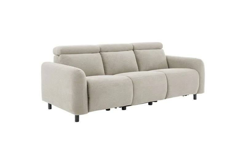 Skaane Reclinersofa 3-sæde - Hvid - Møbler - Sofaer - Recliner sofaer - 3 personers biograsofa & reclinersofa
