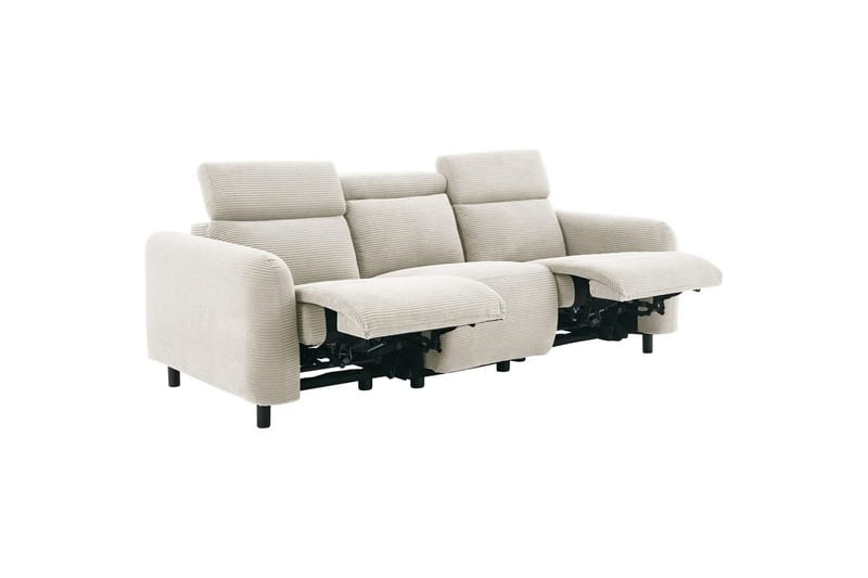Skaane Reclinersofa 3-sæde - Hvid - Møbler - Sofaer - Recliner sofaer - 3 personers biograsofa & reclinersofa