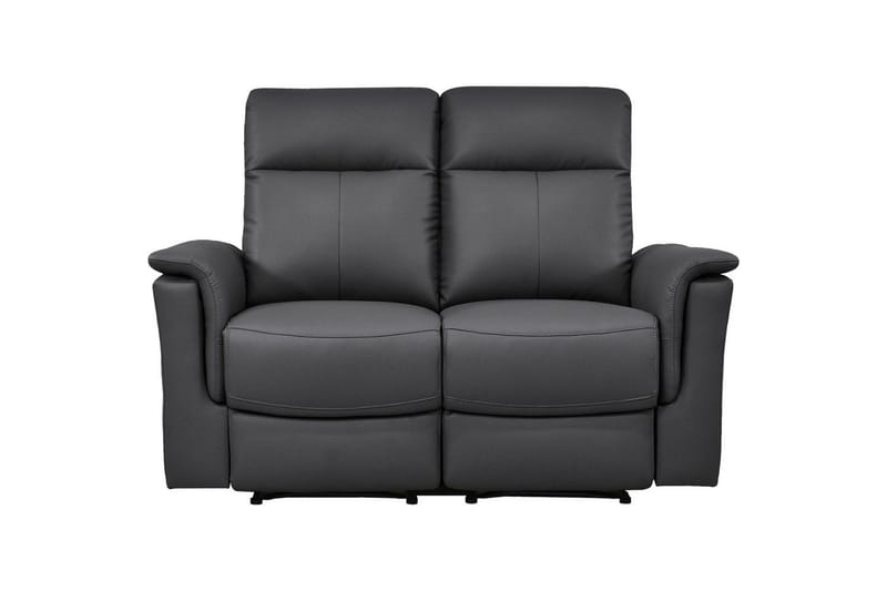 Sofa 2-sæders Southbrook Grå, PU/Træ/Metal, Elektrisk hvilestol - Grå, PU/Træ/Metal, Elektrisk hvilestol - Møbler - Sofaer - Recliner sofaer - 2 personers biografsofa & reclinersofa