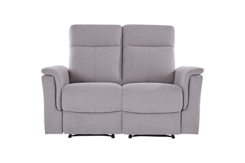 Sofa 2-sæders Southbrook Lys Grå, Stof/Træ/Metal, Elektrisk hvilestol - Lys Grå, Stof/Træ/Metal, Elektrisk hvilestol - Møbler - Sofaer - Recliner sofaer - 2 personers biografsofa & reclinersofa