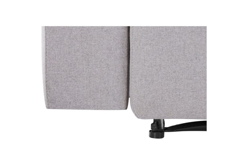 Sofa 2-sæders Southbrook Lys Grå, Stof/Træ/Metal, Elektrisk hvilestol - Lys Grå, Stof/Træ/Metal, Elektrisk hvilestol - Møbler - Sofaer - Recliner sofaer - 2 personers biografsofa & reclinersofa