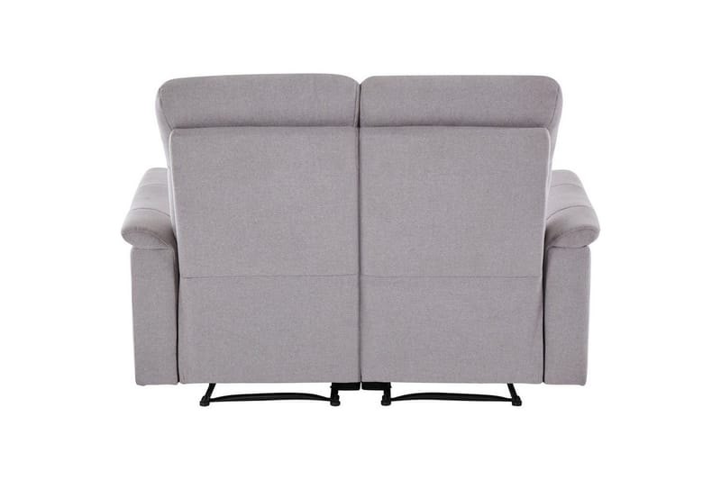 Sofa 2-sæders Southbrook Lys Grå, Stof/Træ/Metal, Elektrisk hvilestol - Lys Grå, Stof/Træ/Metal, Elektrisk hvilestol - Møbler - Sofaer - Recliner sofaer - 2 personers biografsofa & reclinersofa