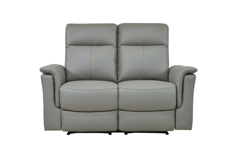 Sofa 2-sæders Southbrook Lys Grå, PU/Træ/Metal, Elektrisk hvilestol - Lys Grå, PU/Træ/Metal, Elektrisk hvilestol - Møbler - Sofaer - Recliner sofaer - 2 personers biografsofa & reclinersofa
