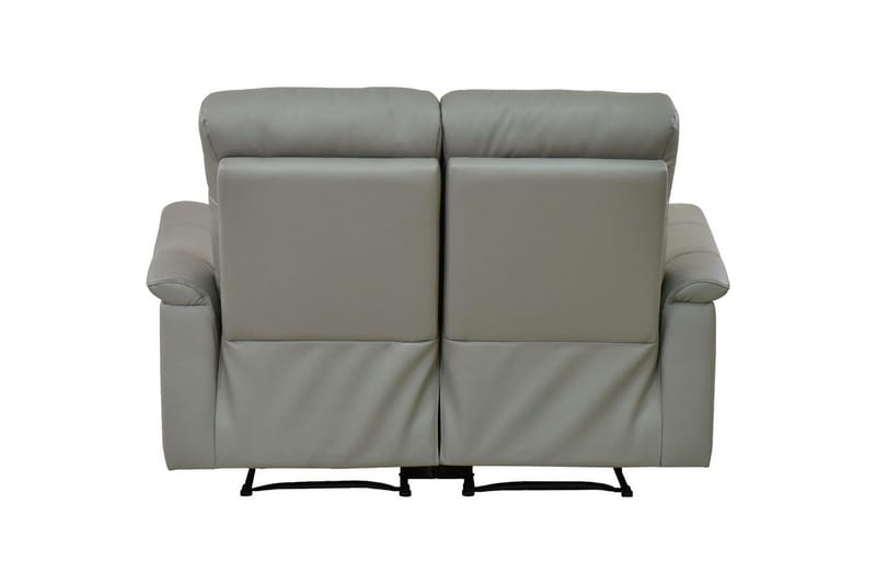 Sofa 2-sæders Southbrook Lys Grå, PU/Træ/Metal, Elektrisk hvilestol - Lys Grå, PU/Træ/Metal, Elektrisk hvilestol - Møbler - Sofaer - Recliner sofaer - 2 personers biografsofa & reclinersofa