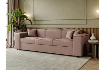 Bizantine Sovesofa 3-personers - Lyserød - Møbler - Sofaer - Sovesofaer