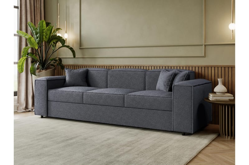 Bizantine Sovesofa 3-personers - Grå - Møbler - Sofaer - Sovesofaer