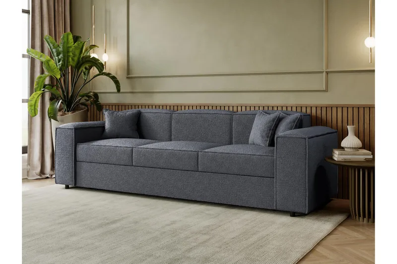 Bizantine Sovesofa 3-personers - Grå - Møbler - Sofaer - Sovesofaer