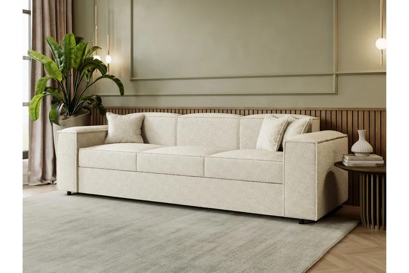 Bizantine Sovesofa 3-personers - Beige - Møbler - Sofaer - Sovesofaer