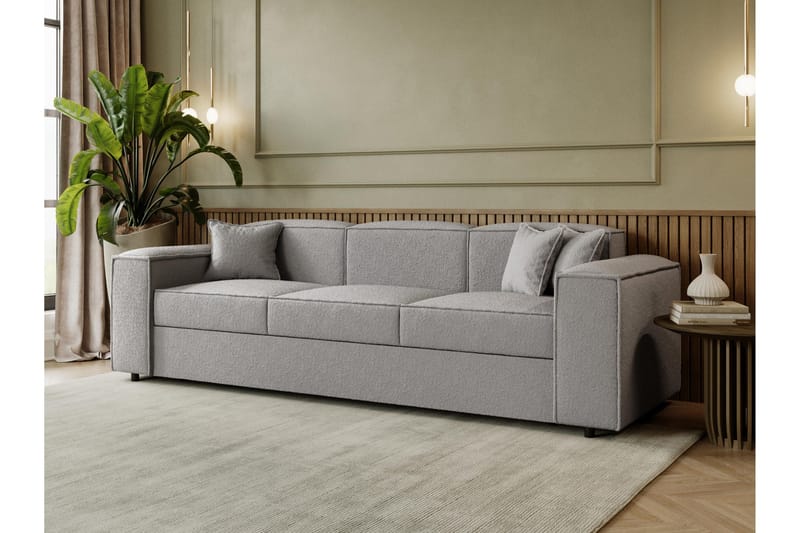 Bizantine Sovesofa 3-personers - Grå - Møbler - Sofaer - Sovesofaer