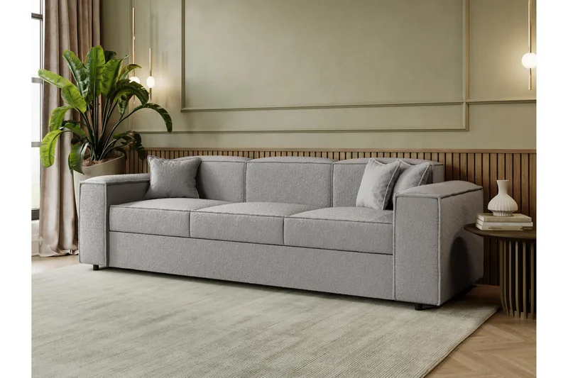 Bizantine Sovesofa 3-personers - Grå - Møbler - Sofaer - Sovesofaer