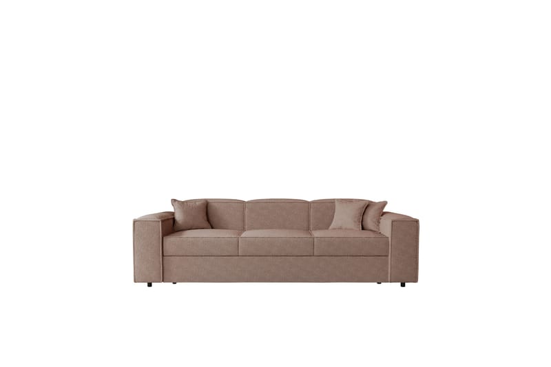 Bizantine Sovesofa 3-personers - Lyserød - Møbler - Sofaer - Sovesofaer
