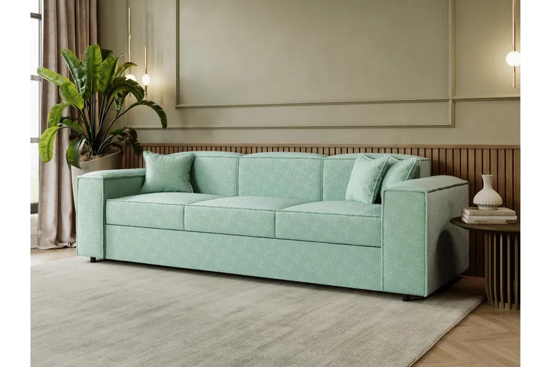 Bizantine Sovesofa 3-personers - Grøn - Møbler - Sofaer - Sovesofaer